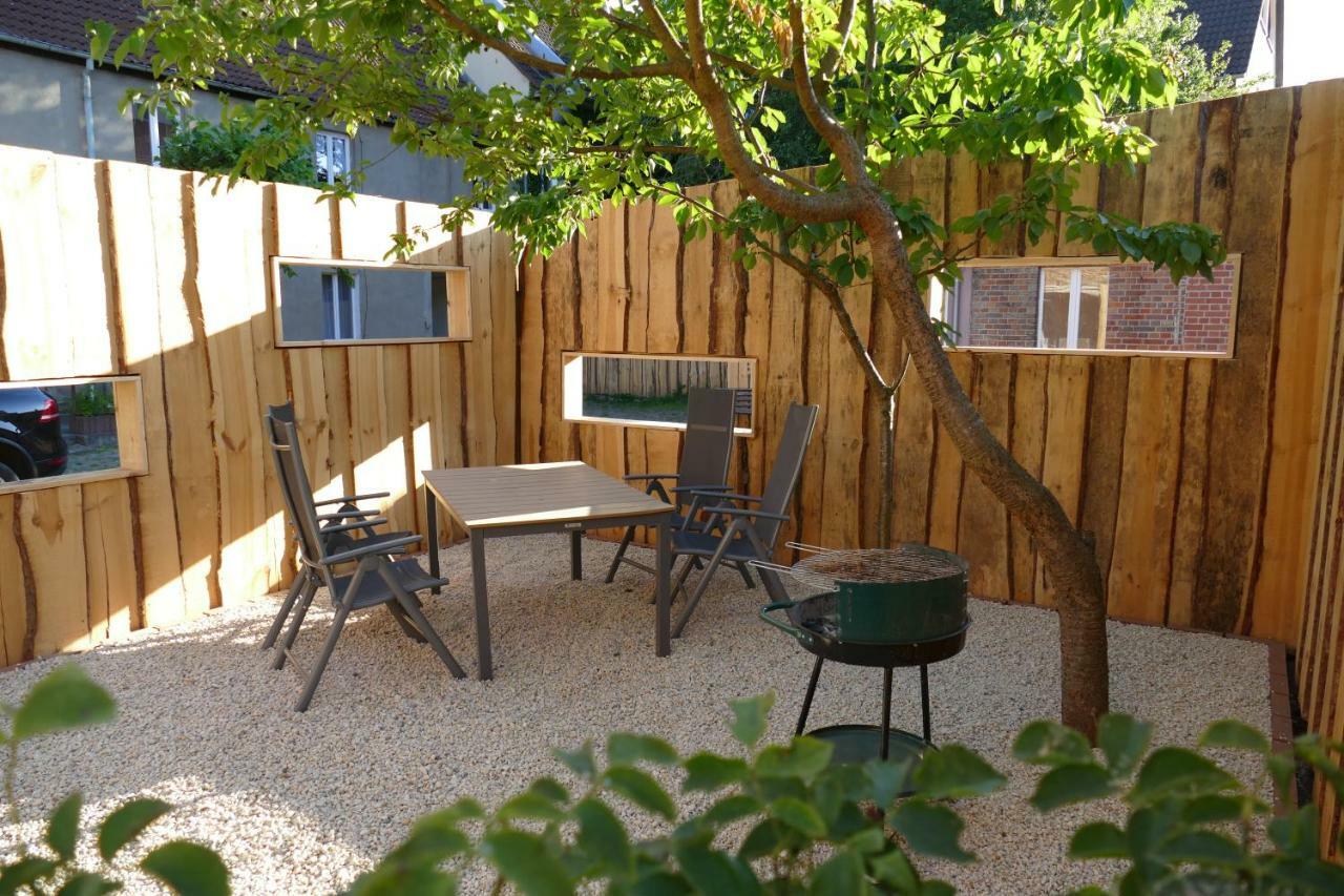 Ferienwohnung Am Markt Biesenthal Bagian luar foto
